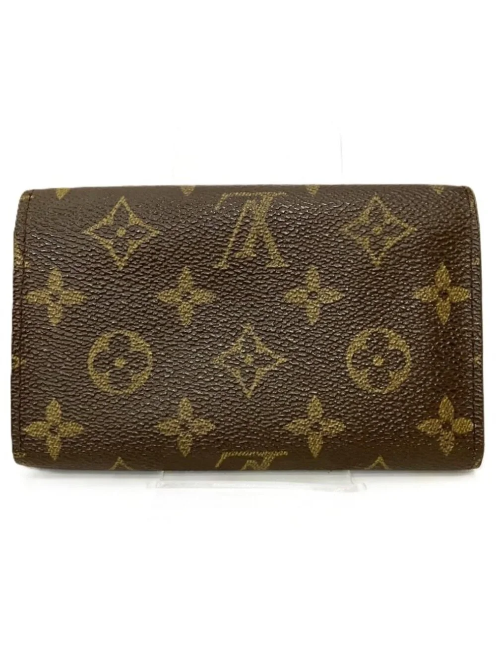 Louis Vuitton Portefeuille Tresor Monogram Bifold Wallet Canvas